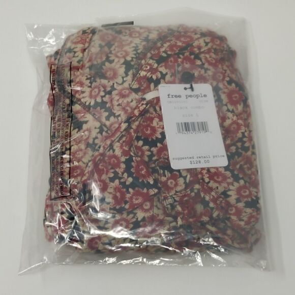 NEW $128 Free People Laced Up Mini Dress Large - Picture 15 of 16